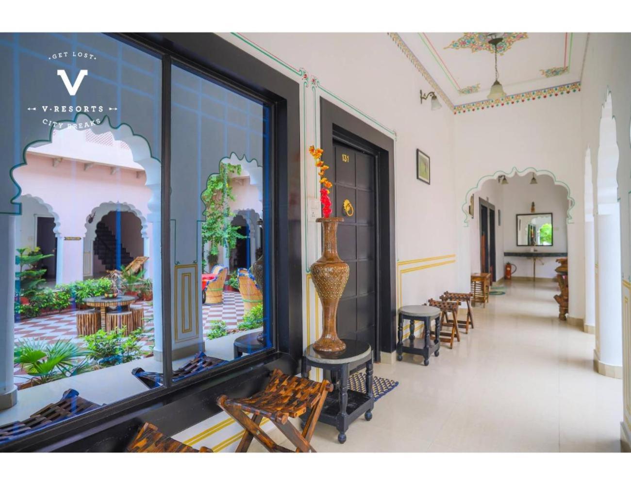 Hotel Kiran Villa Palace, Бхаратпур Экстерьер фото